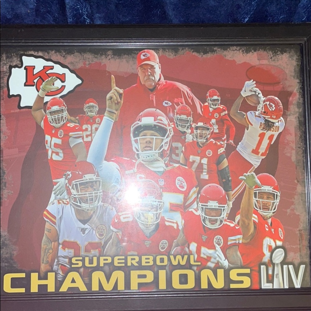 Chiefs picture and frame